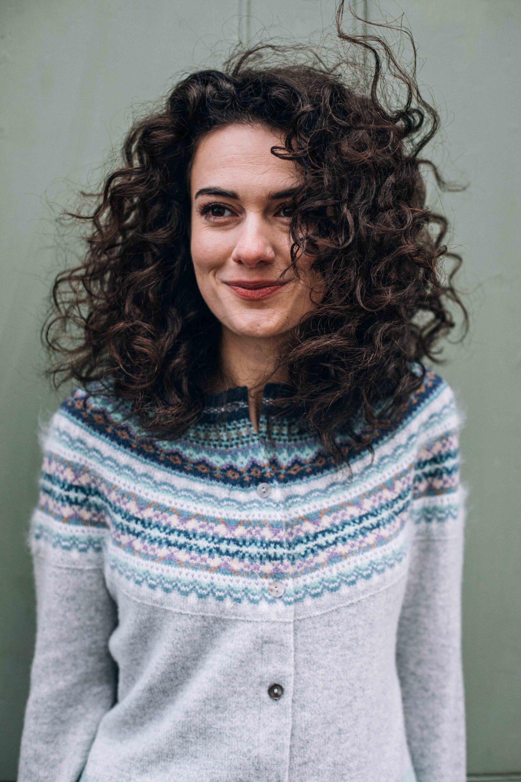 Oleana Jacke mit Muster