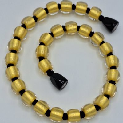 Ketten aus Polyresin, handgefertigt in Thailand, gold