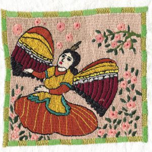 Afghanische Handstickerei