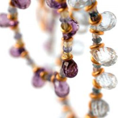 Facettierte Schmucksteine