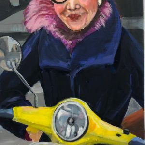 Annette Girke, Henriette mit Roller