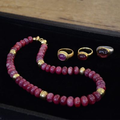 Schmuck - Rubine Feingold